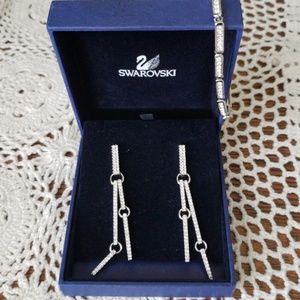 Earrings and bracelet